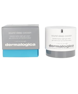 Der Sound Sleep Cocoon von DERMALOGICA GREYLINE ist eine erholsame Hautpflege für die Nacht, die dabei hilft, die Haut zu regenerieren und Zeichen der Erschöpfung zu bekämpfen. Die Formel beinhaltet aromatische Öle, die Ihnen eine kleine Auszeit der Aromatherapie schenken und dadurch zu einem tiefen, entspannenden Schlaf beitragen. Mit seiner angenehmen Gel-Creme-Konsistenz sorgt es für ein luxuriöses Hautgefühl. Nach dem Aufwachen erwartet Sie ein weiches, gut mit Feuchtigkeit versorgtes und belebt wirkendes Hautbild.