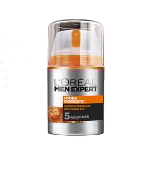 HYDRA ENERGETIC von L’Oréal Men Expert ist eine erfrischende Gelpflege, die speziell für die Bedürfnisse der Männerhaut entwickelt wurde. Diese revitalisierende Formulierung bietet nicht nur intensive Feuchtigkeit, sondern stärkt auch die Widerstandskraft der Haut. Erleben Sie einen energiegeladenen Start in den Tag: Das leichte Gel hilft, klassische Anzeichen von Erschöpfung zu bekämpfen, indem es Schwellungen und dunkle Augenringe reduziert. Durch die Verbesserung der Hautelastizität und des Teints sorgt es zudem für ein ebenmäßigeres Aussehen. Auch der Bart profitiert von dieser Pflege, da sie ihn glättet und die Rasur angenehmer gestaltet. Bei konsequenter Anwendung werden Sie feststellen, dass Ihre Haut tagtäglich frischer, strahlender und entspannt wirkt. Geeignet für alle Hauttypen.