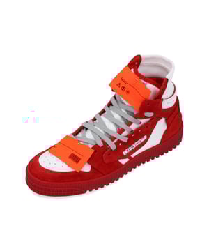 Lace up front 
Arrow motif on the side 
Security tag 
contrasting inserts 
padded ankle 
corrugated rubber sole
Made in Italy
 Off Court 3.0 High
Original price:  800
Sign of wear: No
SKU: 31255 / OMIA065R21LEA0020125 / OMIA065R21LEA002012541