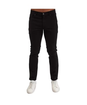 98% Baumwolle, 2% Elastan. Gewebe: Stretch. Design: Logo, Unifarben, Niete. Taschenart: Zwei Seitentaschen, 2 Taschen hinten, Eine Münzentasche. Knopfverschluss, Hosenschlitz mit Reißverschluss. Gürtelschlaufen, Marken Aufnäher, Etikett mit Logo. Passform: Regulär.