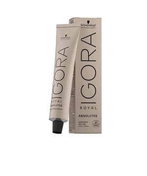 IGORA ROYAL ABSOLUTES Anti-Aging-Farbcreme #6-60 von SCHWARZKOPF ist eine permanente Farbcreme, die speziell für reifes Haar entwickelt wurde. Diese Kollektion von dauerhaften Colorationen bietet raffinierte Farbtöne, die nicht nur beeindruckende Resultate liefern, sondern auch die Haarqualität verbessern. Die Farbstoffe gewährleisten eine vollständige Grauabdeckung von 100 % und glätten die Haarfaseroberfläche für mehr Glanz und Geschmeidigkeit.   Die Vorteile beinhalten: Aufhellung um bis zu 3 Töne, garantierte 100 % Abdeckung grauer Haare und zusätzliche Pflege dank des Pro-Age Complex, der Siliamin und Kollagen enthält. Zudem verwendet die Farbcreme eine geruchsarme Technologie.