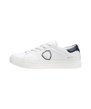 De PIUS herenschoenen van 19v69 ITALIA combineren een sportief ontwerp met elegante leren details. De contrasterende kleuraccenten zorgen voor stijlvolle highlights, ideaal voor moderne casual looks die vragen om comfort.