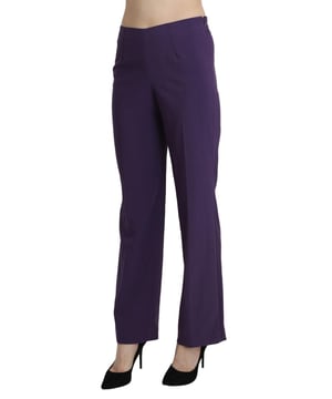 Gorgeous brand new with tags
  100% Authentic Bencivenga Pants
  High waist and straight fit
  Made of cotton
  Zipper closure
  Beautiful violet color
  Logo details
  Made in Italy
Material: Cotton