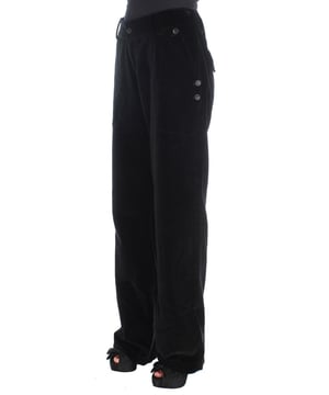 Brand: Ermanno Scervino
  Condition: Brand New with Tags
  Color: Black
  Fit: Straight Fit
  Made in Italy
  Material: 100% Cotton
  Gender: Women