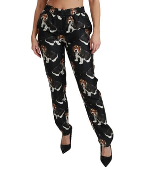 Merk: Dolce & Gabbana
  Conditie: Gloednieuw met tags
  Materiaal: 100% Zijde
  Kleur: Zwart met puppy hondenprint
  Logo details
  Vervaardigd in Italie
  Geslacht: Vrouwen