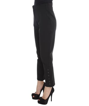 Brand: Ermanno Scervino
  Condition: Brand new with tags
  Color: Black
  Model: Capri Cropped
  Material: Cotton Blend
  Gender: Women