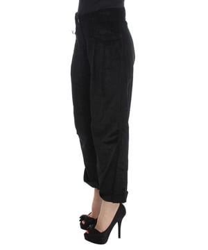 Brand: Ermanno Scervino
  Color: Black
  Modell: Wide Legs
  Material: 100% Cotton
  Condition: Brand new with tags
  Gender: Women