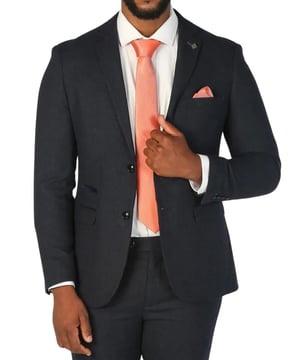 Refined and timeless, this navy blue blazer is crafted from a premium wool blend tweed that combines warmth, durability, and an effortlessly smart appearance. Whether styled for business or special occasions, the tailored fit ensures a sleek silhouette while maintaining day-long comfort. The deep navy tone adds versatility, allowing for easy pairing with everything from dress trousers to chinos. Finished with precise stitching and fine craftsmanship, this piece is made to elevate any wardrobe.
Premium wool-blend tweed for comfort, warmth, and durability
Tailored fit for a modern, flattering silhouette
Classic navy blue color for versatile styling
Detailed stitching and high-quality finish for refined appeal
Suitable for formal, business, and smart-casual occasions