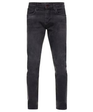 Rusty Neal Herren Jeans-Hose
 
Passform: Slim Fit
Material: 74% Cotton, 15% Polyester, 9% Viskose, 2% Spandex (STRETCH)
Gewicht: 700 gr
Herstellungsland: Bangladesch
 
ZUFRIEDENHEITSGARANTIE: Bei uns kaufen Sie ohne Risiko, da wir unbegründete Rückgaben akzeptieren und zeitlich die Rückzahlung Erstatten. Unsere Firmenphilosophie lautet nach wie vor: "Der Kunde ist König" unser Anliegen ist es zu jeder Zeit den bestmöglichen Service zu bieten mit Firmensitz: Deutschland
HERSTELLUNG/PRODUKTION: Als Gründer wie auch Hersteller, Designen und Produzieren wir unsere Produkte als Familienunternehmen von A-Z autonom, daher können wir Qualität garantieren wie auch ein optimales Preis-Leistungs-Verhältnis. Hergestellt unter fairen Arbeitsbedingungen mit hochwertigen Materialien welche schonend verarbeitet wurden (kein Chemiegeruch). Zeitloses Design aus dem Herkunftsland: Bangladesch
PASSFORM: Angefertigt aus qualitativ hochwertiger wie auch anschmiegsamer Baumwollmischung, garantiert diese Jeans einen absolut bequemen Sitz mit Wohlfühlfaktor. Unser Model trägt bei einer Körpergröße von 1,85 m und einem Gewicht über 80 kg die Größe: 32/32 (Länge:32/ Weite:32). An den Europäischen Markt angepasst bieten wir diese Jeans in folgender Passform an: Slim Fit
ANLASS: Ob Frühling/ Sommer oder Herbst/ Winter diese Jeans ist als Allrounder stets angenehm zu tragen, kein Kratzen durch hochwertige Materialien und Verarbeitung, das zeitlose und doch Moderne Design garantiert einen Stilvollen Auftritt, ob im Büro oder Business Meetings wie auch Casual am Nachmittag oder als toller Akzent auf Partys oder anderen Veranstaltungen.
MASCHINENWÄSCHE: Durch die hochwertige Verarbeitung der Materialien treten nach der Wäsche keine Farbverluste auf, auch das Einlaufen der Jeans ist kein Thema mehr! Qualität die sich auch nach unzähligen Waschgängen gewaschen hat!
 