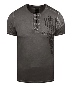 Rusty Neal Herren T-Shirt
 
Passform: Regular Fit
Material: 100% Baumwolle
Gewicht: 250 gr
Herstellungsland: Türkei
Kragenform: Rundhals
 
ZUFRIEDENHEITSGARANTIE: Bei uns kaufen Sie ohne Risiko, da wir unbegründete Rückgaben akzeptieren und zeitlich die Rückzahlung Erstatten. Unsere Firmenphilosophie lautet nach wie vor: "Der Kunde ist König" unser Anliegen ist es zu jeder Zeit den bestmöglichen Service zu bieten mit Firmensitz: Deutschland
HERSTELLUNG/PRODUKTION: Als Gründer wie auch Hersteller, Designen und Produzieren wir unsere Produkte als Familienunternehmen von A-Z autonom, daher können wir Qualität garantieren wie auch ein optimales Preis-Leistungs-Verhältnis. Hergestellt unter fairen Arbeitsbedingungen mit hochwertigen Materialien welche schonend verarbeitet wurden (kein Chemiegeruch). Zeitloses Design aus dem Herkunftsland: Türkei
PASSFORM: Angefertigt aus qualitativ hochwertiger wie auch anschmiegsamer Baumwollmischung, garantieren wir einen absolut bequemen Sitz mit Wohlfühlfaktor. Unser Model trägt bei einer Körpergröße von 1,85 m und einem Gewicht über 80 kg die Größe: M (Medium). An den Europäischen Markt angepasst bieten wir dieses T-Shirt in folgender Passform an: Regular Fit
ANLASS: Ob Frühling/ Sommer oder Herbst/ Winter dieses T-Shirt ist als Allrounder stets angenehm zu tragen, KEIN KRATZEN durch hochwertige Materialien und Verarbeitung, das zeitlose und doch Moderne Design garantiert einen Stilvollen Auftritt, ob im Büro oder auch Casual am Nachmittag, als toller Akzent auf Partys und anderen Veranstaltungen.
MASCHINENWÄSCHE: Durch die hochwertige Verarbeitung der Materialien treten nach der Wäsche keine Farbverluste auf, auch das Einlaufen des T-Shirts ist kein Thema mehr! Qualität die sich auch nach unzähligen Waschgängen gewaschen hat!
 