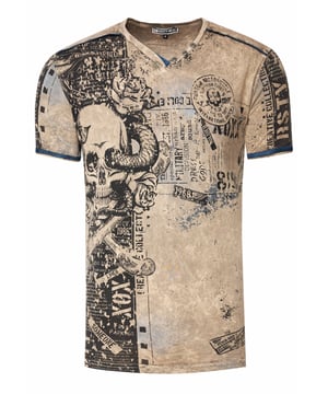 Rusty Neal T-Shirt voor heren
 
Pasvorm: Normale pasvorm
Materiaal: 100% katoen
Gewicht: 250 g
Land van herkomst: Turkije
Kraagstijl: V-Neck
 
TEVREDENHEIDSGARANTIE: U kunt bij ons zonder risico kopen, wij accepteren retourzendingen zonder opgaaf van reden en storten uw geld binnen de kortst mogelijke termijn terug. Onze bedrijfsfilosofie is nog steeds: "De klant is koning". Ons doel is om te allen tijde de best mogelijke service te bieden, met het hoofdkantoor in Duitsland.
PRODUCTIE: Als oprichter en fabrikant ontwerpen en produceren wij onze producten autonoom van A tot Z als familiebedrijf. Hierdoor kunnen wij kwaliteit en een optimale prijs-kwaliteitverhouding garanderen. Gefabriceerd onder eerlijke arbeidsomstandigheden met hoogwaardige materialen die zorgvuldig zijn verwerkt (geen chemische geur). Tijdloos design uit het land van herkomst: Turkije
PASVORM: Gemaakt van een hoogwaardige en soepele katoenmix, garanderen wij een absoluut comfortabel gevoel met een feel-goodfactor. Ons model is 1,85 m lang, weegt ruim 80 kg en draagt ​​maat M (medium). Aangepast aan de Europese markt, bieden wij dit T-shirt aan in de volgende pasvorm: Regular Fit
GELEGENHEID: Of het nu lente/zomer of herfst/winter is, dit T-shirt is altijd comfortabel om te dragen en is een allrounder. Het KRAST NIET dankzij de hoogwaardige materialen en afwerking. Het tijdloze maar toch moderne design garandeert een stijlvolle verschijning, zowel op kantoor als casual in de middag, als een geweldig accent op feesten en andere evenementen.
MACHINEWASBAAR: Dankzij de hoogwaardige verwerking van de materialen is er geen sprake van kleurverlies na het wassen en is krimpen van het T-shirt geen probleem meer! Kwaliteit die de tand des tijds doorstaat, zelfs na talloze wasbeurten!