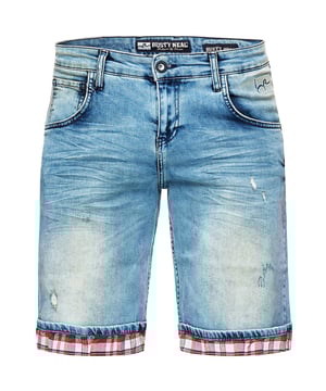 Rusty Neal Herren Jeans-Shorts
 
Größe: Frei wählbar
Zustand: Neu, mit Etikett
Passform: Regular Fit
Material: 98% Baumwolle, 2% Elastan
Gewicht: 400 gr
Herstellungsland: Türkei
 
ZUFRIEDENHEITSGARANTIE: Bei uns kaufen Sie ohne Risiko, da wir unbegründete Rückgaben akzeptieren und zeitlich die Rückzahlung Erstatten. Unsere Firmenphilosophie lautet nach wie vor: "Der Kunde ist König" unser Anliegen ist es zu jeder Zeit den bestmöglichen Service zu bieten mit Firmensitz: Deutschland
HERSTELLUNG/PRODUKTION: Als Gründer wie auch Hersteller, Designen und Produzieren wir unsere Produkte als Familienunternehmen von A-Z autonom, daher können wir Qualität garantieren wie auch ein optimales Preis-Leistungs-Verhältnis. Hergestellt unter fairen Arbeitsbedingungen mit hochwertigen Materialien welche schonend verarbeitet wurden (kein Chemiegeruch). Zeitloses Design aus dem Herkunftsland: Türkei
PASSFORM: Angefertigt aus qualitativ hochwertiger wie auch anschmiegsamer Baumwollmischung, garantiert diese Shorts einen absolut bequemen Sitz mit Wohlfühlfaktor. Unser Model trägt bei einer Körpergröße von 1,85 m und einem Gewicht über 80 kg die Größe: M (Medium). An den Europäischen Markt angepasst bieten wir diese Shorts in folgender Passform an: Regular Fit
ANLASS: Ob Frühling oder Sommer diese Shorts ist als Allrounder stets angenehm zu tragen, kein kratzen durch hochwertige Materialien und Verarbeitung, das zeitlose und doch Moderne Design garantiert einen Stilvollen Auftritt, ob im Büro wie auch Casual am Nachmittag oder als tolles Akzent auf Partys oder anderen Veranstaltungen.
KOMBINIERMÖGLICHKEITEN: Diese Shorts kann in unterschiedlichsten Styles mit folgenden Produkten kombiniert werden: T-Shirt, Longsleeves, Tanktops, Sweater, Sweatshirts wie auch Hoodies, Sweatjacken uvm.
MASCHINENWÄSCHE: Durch die hochwertige Verarbeitung der Materialien treten nach der Wäsche keine Farbverluste auf, auch das Einlaufen der Shorts ist kein Thema mehr!
UNSER VERSPRECHEN: Qualität die sich auch nach unzähligen Waschgängen gewaschen hat!
 
GPSR: Herstellerinformationen: Zu den Herstellungsinformationen gehören die Adresse und zugehörige Informationen des Herstellers des Produkts:
Rocas GmbH, Weseler Str. 115, 47608 Geldern, NRW, Deutschland, info@rustyneal.com
 
GPSR: Verantwortliche Person für die EU: In der EU ansässiger Wirtschaftsbeteiligter, der sicherstellt, dass das Produkt den erforderlichen Vorschriften entspricht:
Rocas GmbH, Weseler Str. 115, 47608 Geldern, NRW, Deutschland, info@rustyneal.com