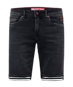 Rusty Neal Herren Jeans-Shorts
 
Passform: Regular Fit
Material: 98% Baumwolle, 2% Elastan
Gewicht: 400 gr
Herstellungsland: Türkei
 
ZUFRIEDENHEITSGARANTIE: Bei uns kaufen Sie ohne Risiko, da wir unbegründete Rückgaben akzeptieren und zeitlich die Rückzahlung Erstatten. Unsere Firmenphilosophie lautet nach wie vor: "Der Kunde ist König" unser Anliegen ist es zu jeder Zeit den bestmöglichen Service zu bieten mit Firmensitz: Deutschland
HERSTELLUNG/PRODUKTION: Als Gründer wie auch Hersteller, Designen und Produzieren wir unsere Produkte als Familienunternehmen von A-Z autonom, daher können wir Qualität garantieren wie auch ein optimales Preis-Leistungs-Verhältnis. Hergestellt unter fairen Arbeitsbedingungen mit hochwertigen Materialien welche schonend verarbeitet wurden (kein Chemiegeruch). Zeitloses Design aus dem Herkunftsland: Türkei
PASSFORM: Angefertigt aus qualitativ hochwertiger wie auch anschmiegsamer Baumwollmischung, garantiert diese Shorts einen absolut bequemen Sitz mit Wohlfühlfaktor. Unser Model trägt bei einer Körpergröße von 1,85 m und einem Gewicht über 80 kg die Größe: M (Medium). An den Europäischen Markt angepasst bieten wir diese Shorts in folgender Passform an: Regular Fit
ANLASS: Ob Frühling oder Sommer diese Shorts ist als Allrounder stets angenehm zu tragen, kein Kratzen durch hochwertige Materialien und Verarbeitung, das zeitlose und doch Moderne Design garantiert einen Stilvollen Auftritt, ob im Büro wie auch Casual am Nachmittag oder als toller Akzent auf Partys oder anderen Veranstaltungen.
MASCHINENWÄSCHE: Durch die hochwertige Verarbeitung der Materialien treten nach der Wäsche keine Farbverluste auf, auch das Einlaufen der Shorts ist kein Thema mehr! Qualität die sich auch nach unzähligen Waschgängen gewaschen hat!
 
