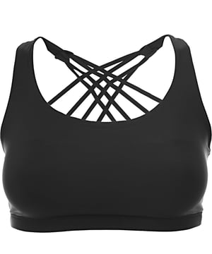 Main: 82% Nylon, Lining: 100% Polyester, Main: 18% Elastane Introducing the Onzie Chic Medium Support Yoga Sports Bra in Black! This sleek sports bra is crafted from a blend of 82% nylon and 18% elastane, with a 100% polyester lining, offering the perfect balance of comfort and support. Designed for medium support, it?s ideal for yoga, pilates, or any low to medium impact activities. The chic black color and stylish design make it a versatile addition to your activewear collection. Stay comfortable and confident during your workouts with this essential sports bra!