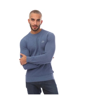 66% Schafwolle, 16% Polyamid, 13% Baumwolle, 5% Leinen. Gewebe: Jerseyware, Meliert. Design: Unifarben. Saum: gerippt. Rundhalsausschnitt, gerippt. Langärmlig. Bündchen: gerippt. Zum Überziehen. S: 96,52 cm. M: 102 cm.