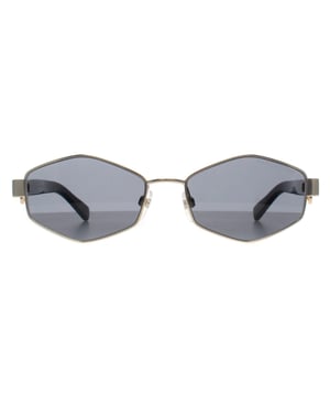 Marc Jacobs Oval Womens Gold Grey MARC 496/S  Sunglasses showcase an oversized, chic design that exudes effortless elegance. With a flattering shape and subtle branding, this model is perfect for those who appreciate classic fashion with a contemporary edge. Whether for a day out or a stylish getaway, these sunglasses elevate any outfit.