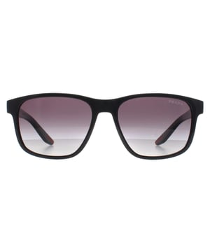 Prada Sport Rectangle Mens Black Grey Gradient PS06YS  Sunglasses exude a refined, sophisticated look with their elegant frame and luxurious details. Whether you're attending an event or just enjoying a sunny day, these sunglasses will add a touch of class to your ensemble.