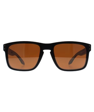 Oakley Square Mens Matte Black Prizm Tungsten Polarized Holbrook  Sunglasses have a retro look in this vintage style designed by snowboarding superstar Shaun White but with the awesome engineering and design that is the Oakley norm. This particular model is taken from the Urban Jungle collection.