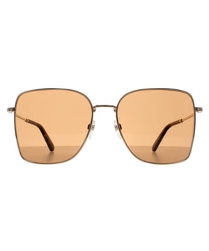 Marc Jacobs Square Womens Gold Brown MARC 829/S  Sunglasses offer an effortlessly stylish look with a sophisticated, everyday design. With a sleek and modern frame, they provide a perfect balance of fashion and comfort. The subtle branding and premium materials make them a great addition to any wardrobe.