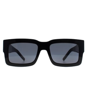 Hugo Boss Rectangle Womens Black Grey BOSS 1654/S  Sunglasses stands out with its unique, rectangle frame and luxurious detailing, offering a refined, sophisticated look with superior comfort.