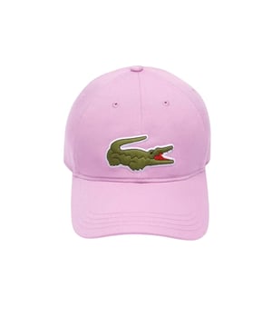 100% biologisch katoen. Stof: Keperstof. Ontwerp: Geborduurd, Logo. 4 rijige stiksels, knoop bovenaan, afgeronde rand, oogjes. Sluiting: verstelbaar riempje, gesp.