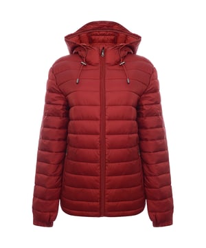 Main:Polyamide. Stay warm and stylish with the Celio quilted jacket. This jacket, in a striking deep red, is perfect for adding a pop of color to your winter wardrobe. Made from durable polyamide, it offers excellent insulation and comfort. The quilted design provides a classic look, while the hood adds extra protection against the elements. Whether you?re heading out for a casual day or need an extra layer for outdoor activities, this jacket is a versatile and practical choice.