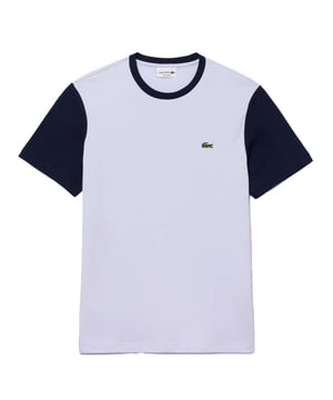 100% biologisch katoen. Ontwerp: Colour Block, Geborduurd Logo. Hals: Crew Neck. Mouwtype: Korte mouwen. Geschikt: Regelmatig. XS: 38 in. S: 39,5 in. M: 41 in.