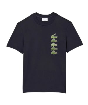 Materiaal: Biologisch katoen. Stof: Jersey. Ontwerp: 3D, Herhaal logo. Hals: Crew Neck. Mouwtype: Korte mouwen. Geschikt: Regelmatig. XS: 36 in. S: 38 in.