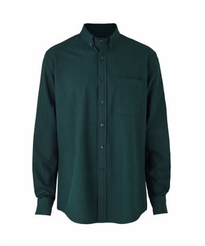 Ideal for weekend outings and casual days in the office, this navy green gingham button-down collar shirt is the perfect partner for our flat front chinos. Made from 100% cotton for a super soft handle, it's cut to a classic fit shape designed for ultimate comfort.
