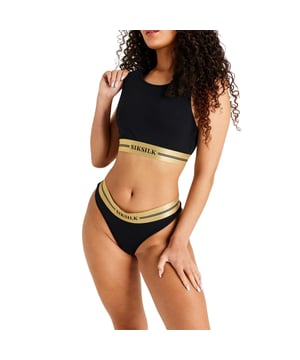 95% Katoen, 5% Elastaan. Stof: Zachte aanraking. Ontwerp: Contrasterende details, Effen. Merkband. Rugstijl: Racerback. Pasvorm: Bodycon. 6 VK: 30 in. 8 UK: 32 in. 10 VK: 33 in.