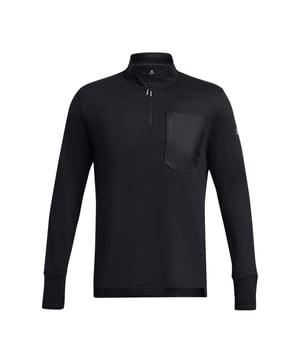 88% Polyester, 12% Elastaan. Stof: Rek, Geweven. Ontwerp: Logo, effen, reflecterend detail. Zakken: 1 borstzak, ritssluiting. Mouwtype: Met lange mouwen. Sluiting: Kwart rits. Hem: Zijwaartse ventilatieopeningen. Halslijn: Staande Kraag. Stoftechnologie: Ademend, Duurzaam, Lichtgewicht, Geurcontrole, Sneldrogend, Zacht. Interne bungee, gestructureerd, ritstrekker. Pasvorm: Gestroomlijnd. S: 37 in. M: 41 in. XL: 48 in. XXL: 52 in.