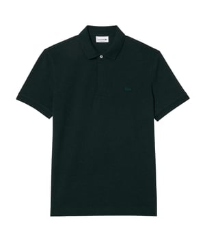 94% Katoen, 6% Elastaan. Stof: Pique. Ontwerp: Logo, eenvoudig. Halslijn: Crew Neck, Ribbed. Bevestiging: Trek aan de achterkant. Manchet: Ribbel. Mouwtype: Korte mouwen. Stoftechnologie: Rekken. 1 knoopsluiting, verborgen knoopsluiting, verborgen knoopsluiting, ton sur ton doorstiksels. Geschikt: Regelmatig. XS: 36 in. S: 38 in. 3XL: 56 in.