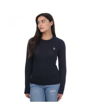 100% Wolle. Gewebe: Jerseyware, Weiche Haptik. Design: bestickt, Blumen, Unifarben. Gewebetechnik:  Ohne Mulesing. Rundhalsausschnitt. Langärmlig. Gerippte Schultern. Zum Überziehen. 32 DE: 78,74 cm. 42 DE: 104 cm.