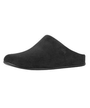 Marke: FitFlop. Obermaterial: Wildleder. Futterstoff: Lammfell, Weich. Mittelsohle: gepolstert. Laufsohle: EVA. Absatz: Flach. Design: Unifarben. Zehenstil: Rund. Zum Anschlüpfen.