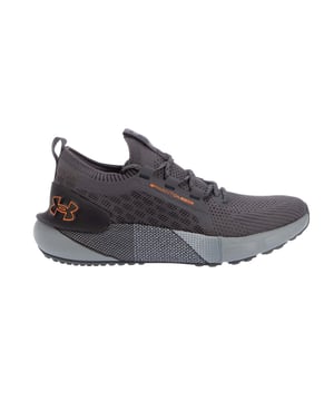 Obermaterial: Jerseyware, Stretch. Marke: Under Armour. Einlegesohle: gepolstert. Mittelsohle: Schaumstoff, Netzmaterial. Laufsohle: langlebig, Gummi, Traktionsgriff. Bootie-Konstruktion, HOVR Polsterung, Leicht. Absatz: Niedriger Absatz. Niedrig geschnitten. Design: Kontrast Detail, Logo. Zehenstil: Rund. Sohle: Atmungsaktiv. Zum Schnüren.