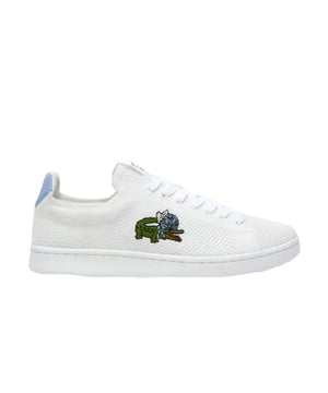 Marke: Lacoste. Obermaterial: Piqué, Stoff. Futterstoff: Atmungsaktiv, Stoff, Strukturiert. Laufsohle: Genähte Einfassung, Synthetischer Stoff. Absatz: Flach. niedrig geschnitten. Design: Eingestanzt, Gesticktes Logo, Unifarben. Zehenstil: Rund. Zum Schnüren.