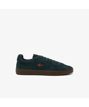 Men's Baseshot Suede Sneakers Premium suede upper Padded collar for increased comfort and support Vintage tennis label on tongue Supple  high-grip rubber outsole Debossed retro crocodile on front panel