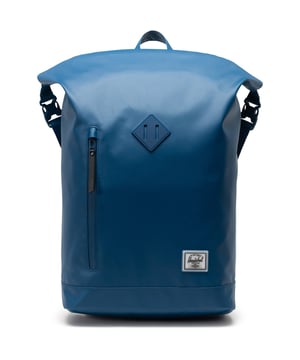 Ready for rain. Constructed with recycled materials and a matte coating, the Weather Resistant Roll Top Backpack features a roll-up sealing system to keep your tech and essentials dry on daily journeys.
