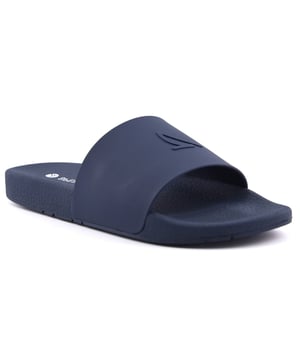Sandals as comfortable and convenient as they are stylish. These slides are versatile and ready for everything from your waterfront adventures to backyard barbecues. Made from lightweight rubber, these slides cushion every step.