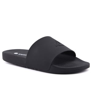 Sandals as comfortable and convenient as they are stylish. These slides are versatile and ready for everything from your waterfront adventures to backyard barbecues. Made from lightweight rubber, these slides cushion every step.