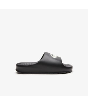 45CMA0005 Men's Lacoste Serve Slide 2.0 Evo Synthetic Slides EVA uppers One-piece moulded IMEVA construction EVA linings EVA outsole Double Lacoste crocodile on the strap Men's Lacoste Serve Slide 2.0 Evo Synthetic Slides EVA uppers One-piece moulded IMEVA construction EVA linings EVA outsole Double Lacoste crocodile on the strap