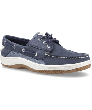 Classic style inspired by sport vibes. Made with full-grain leather and perforated side panels, the Billfish 3-Eye Boat Shoe gives you the comfort and support of a sneaker with the stylings of a boat shoe.