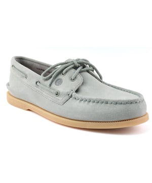 Our Authentic Original 2-Eye Boat Shoe has defined style for generations. This iconic silhouette sets itself apart with superior craftsmanship and attention to detail in the form of a luxurious suede upper with traditional moccasin construction.