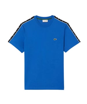 100% Katoen. Stof: Jersey. Ontwerp: Contraststreep, geborduurd, logo. Hals: Crew Neck. Mouwtype: Korte mouwen. Getapete schouders. Geschikt: Regelmatig. XS: 26,5 in. S: 29 in. M: 31,5 in.