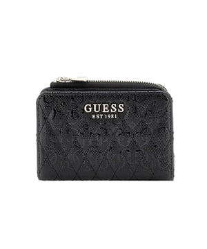 Portemonnaie Guess Betula für Damen Schwarz Polyurethan. Authentisches Gepäck von der Marke Guess - Streetwear/Sportswear-Design von Guess - Guess für modebewusste Frauen, perfekt für den Alltag - Das schwarze Guess-Portemonnaie lässt sich ideal mit dem Rest Ihrer Garderobe kombinieren - bequemes Material aus Polyurethan - klassisch - Betula -