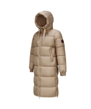 Parka Hareid von Norlund in der farbe Beige.