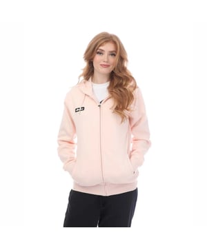 80% Baumwolle, 20% Polyester. Design: Logo, Aufschrift. Kapuzenmerkmale: mit Kordelzug, Aufnähen. Saum: gerippt. Abzeichen, Gewebter Aufnäher. Mit Kapuze. Langärmlig. Bündchen: gerippt. Passform: Regulär. Taschenart: Zwei Seitentaschen. Durchgehender Reißverschluss. XS: 81,28 cm. S: 84 cm. M: 88,9 cm.