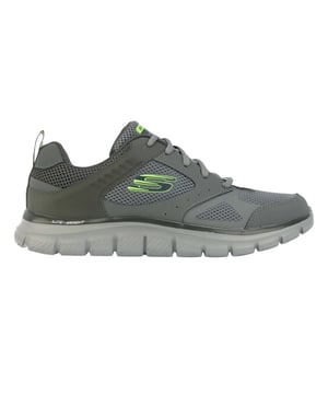 Bovenstuk: Gecoat leer, Synthetisch. Voering: Textiel. Binnenzool: Kussen, Memory Foam. Buitenzool: Flexibel, Rubber, Tractiegrip. Hiellus, Gevoerde enkel, Gevoerde tong, Treklipje, Versterkte hiel. Vlakke. Snit: Laag. Ontwerp: Logo, Tekst. Teenstijl: Rond. Sluiting: Vetersluiting.