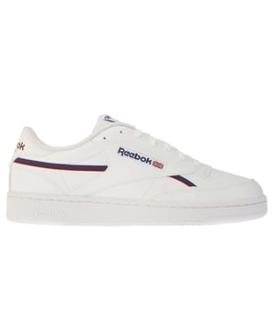 Marke: Reebok. Obermaterial: Vegan. Laufsohle: Gummi. Ösen: 7. Markierte Fersenkappe. Absatz: Flach. niedrig geschnitten. Design: Logo, Panel-Detail, Perforiert, Seitenstreifen. Zehenstil: Rund. Zum Schnüren. Verpackung: Fenster-Schachtel.