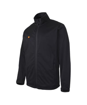 Gewebetechnik: Atmungsaktiv, Feuchtigkeitsabweisend, Wasserfest. Materialzusammensetzung (%): 100% Polyester. Durchgehender Reißverschluss. Design: Unifarben, Reflektierende Details. Abzeichen. Taschenart: 2 Vordertaschen, Reißverschluss. Bündchen: anpassbar. Hoher Kragen. Langärmlig.